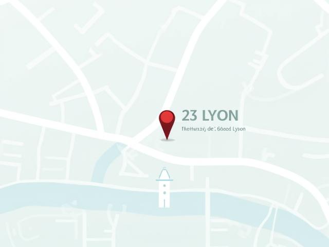 Carte statique de l'emplacement de Velours Cosmétique à Lyon, France